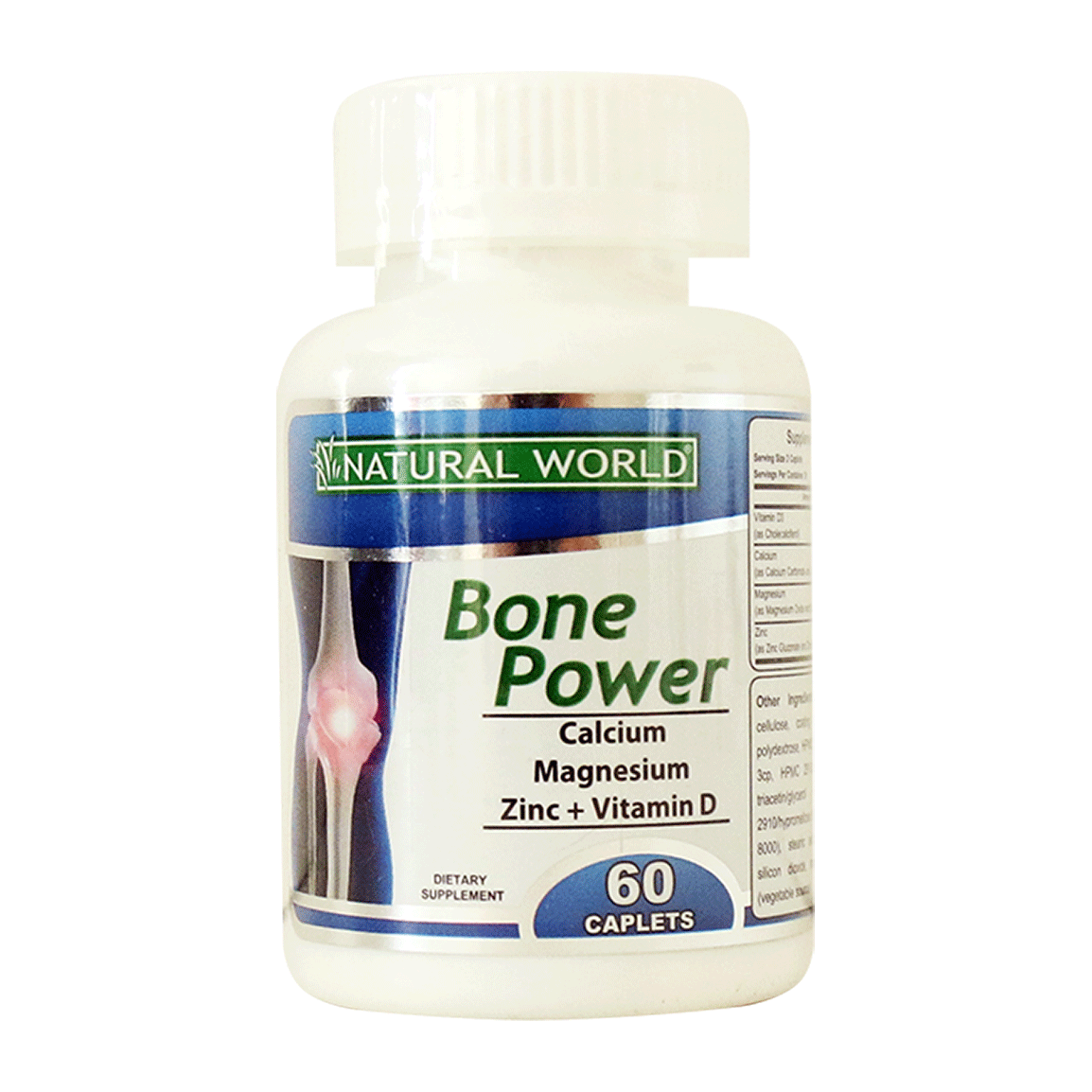 کپسول Bon Power بسته 60 عددی Natural World Bon Power 60 Caplets