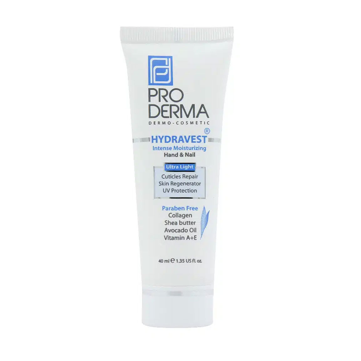 کرم مرطوب کننده دست و ناخن 40 میل Proderma Intense Moisturizing Hand And Nail 40ml