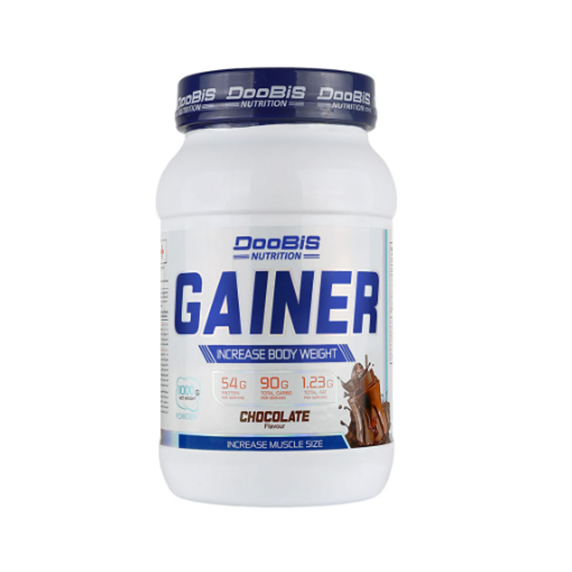 پودر گینر پرو کمپلکس با طعم شکلات وزن 1000 گرم Doobis Chocolate Gainer Pro Complex 1000 g