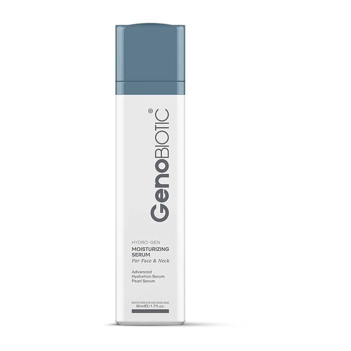 سرم رطوبت رسان صورت و گردن حجم 50میلی لیتر Geno Biotic Moisturizing Serum For Face And Neck 50ml