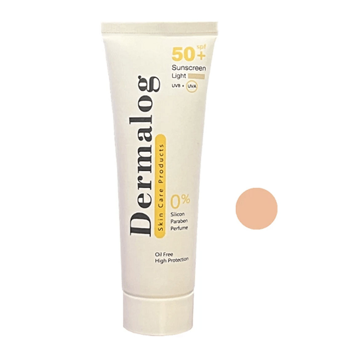 ضد آفتاب رنگی دارای SPF 50 حجم 50میل Dermalog Tinted Sunscreen SPF50 50ml