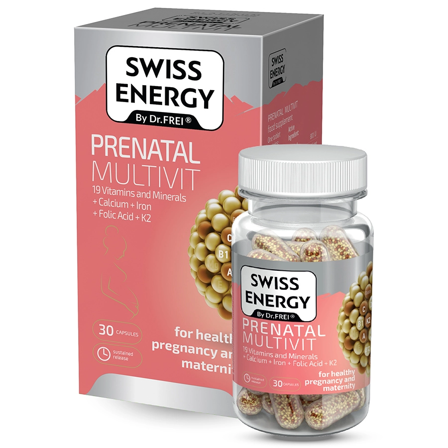 پریناتال مولتی ویت Swiss energy Prenatal Multivit