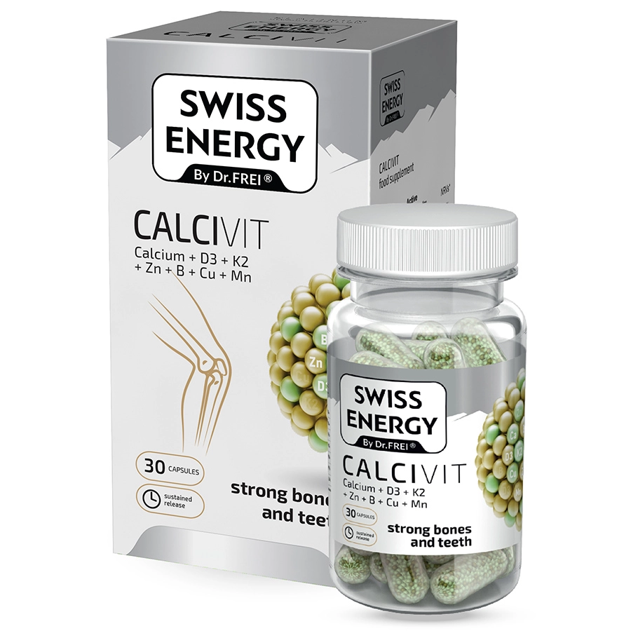 کلسی ویت 30 عدد Swiss energy Calcivyte