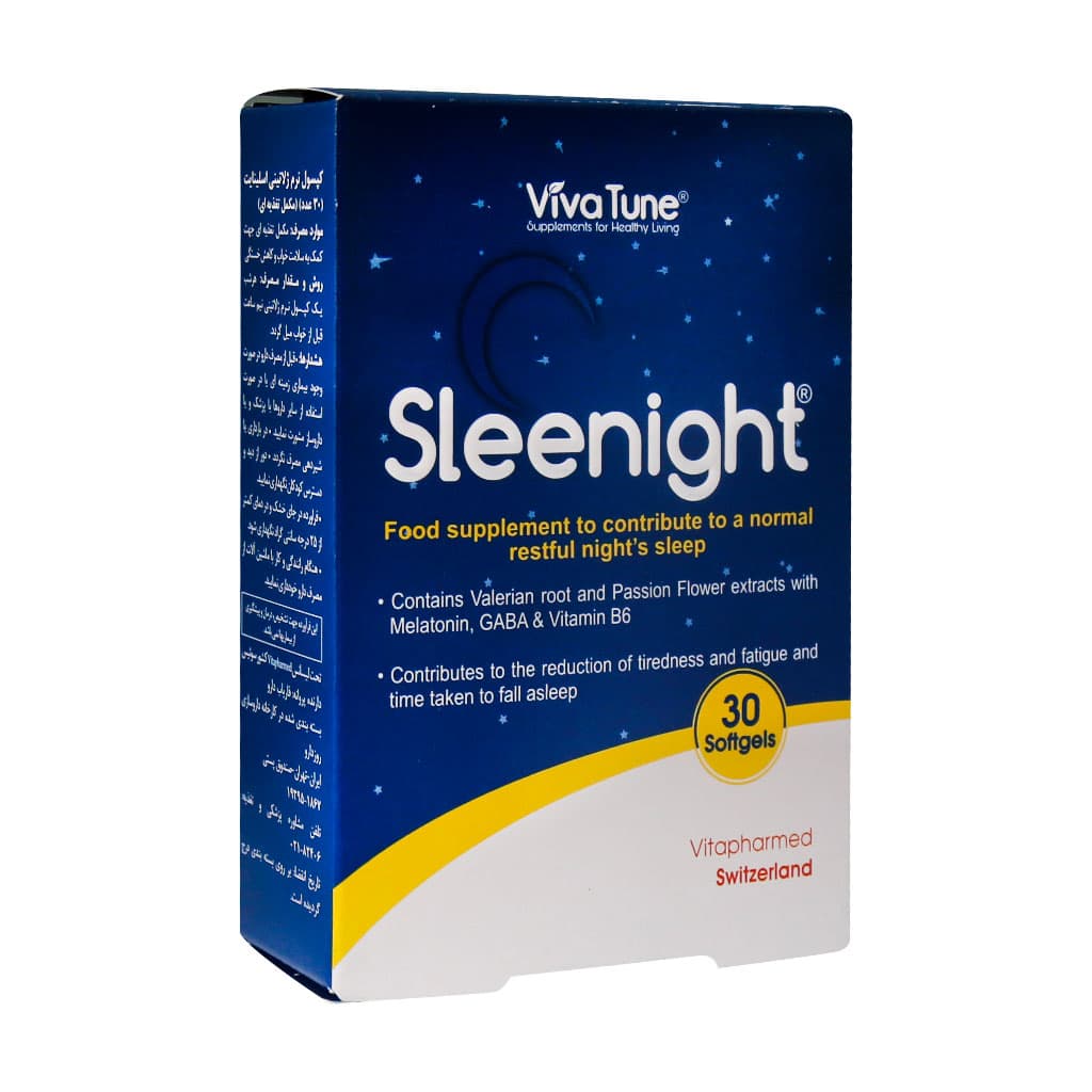 اسلینایت۳۰ عدد Vivatune sleenight 30capsules