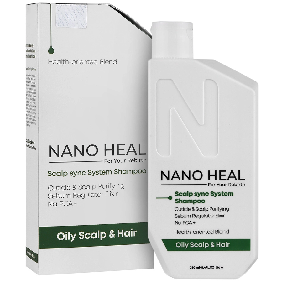 شامپو موی چرب نانو هیل 250 میلی لیتر shampoo-nano-heal-scalp-sync-system-shampoo-250-ml-30537