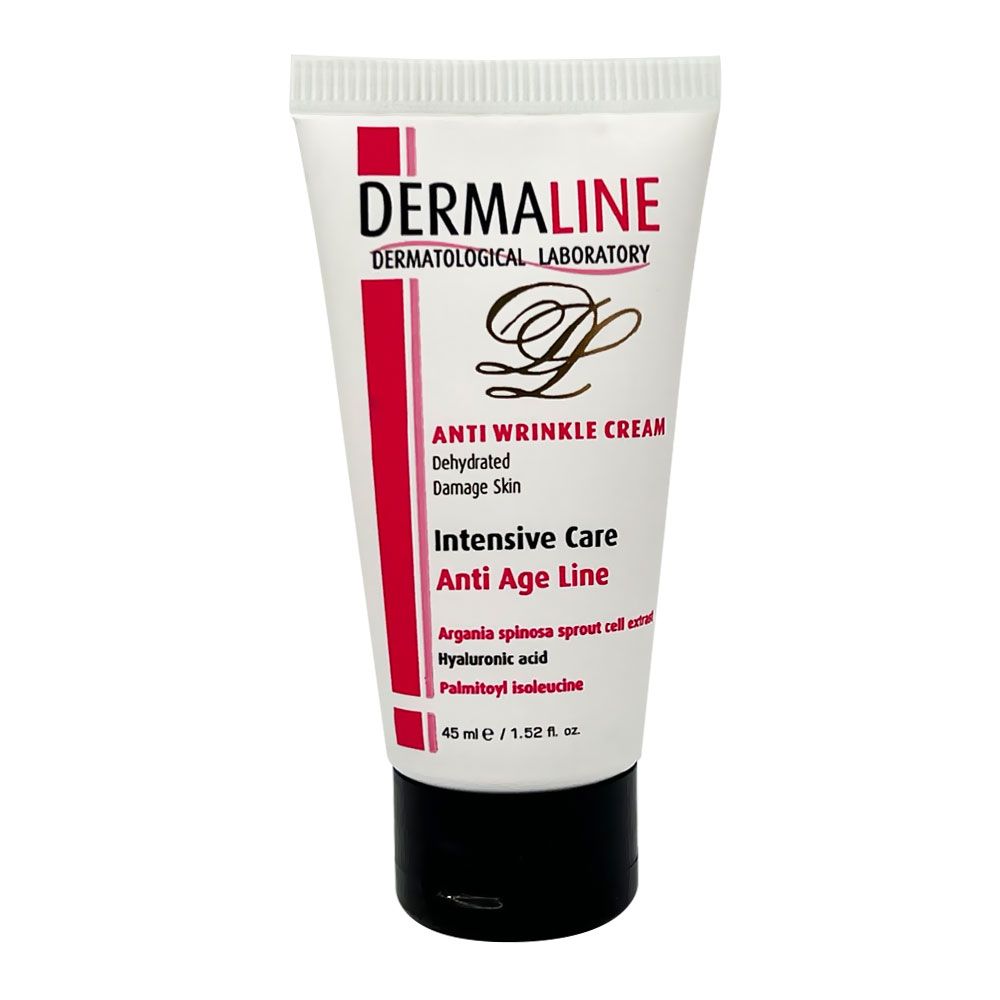 درمالاین کرم چروک های سطحی پوست Dermaline Anti Wrinkle Cream