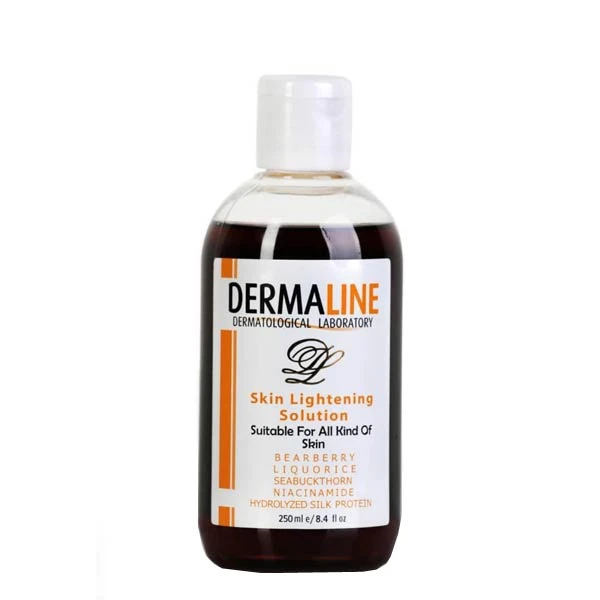 درمالاین محلول روشن کننده پوست Dermaline Skin Lightening Solution
