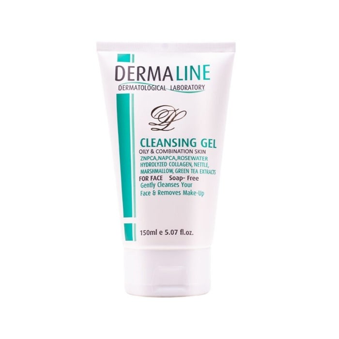 درمالاین شوینده پوست های چرب و مختلط Dermaline Cleansing Gel For Oily And Combination Skin