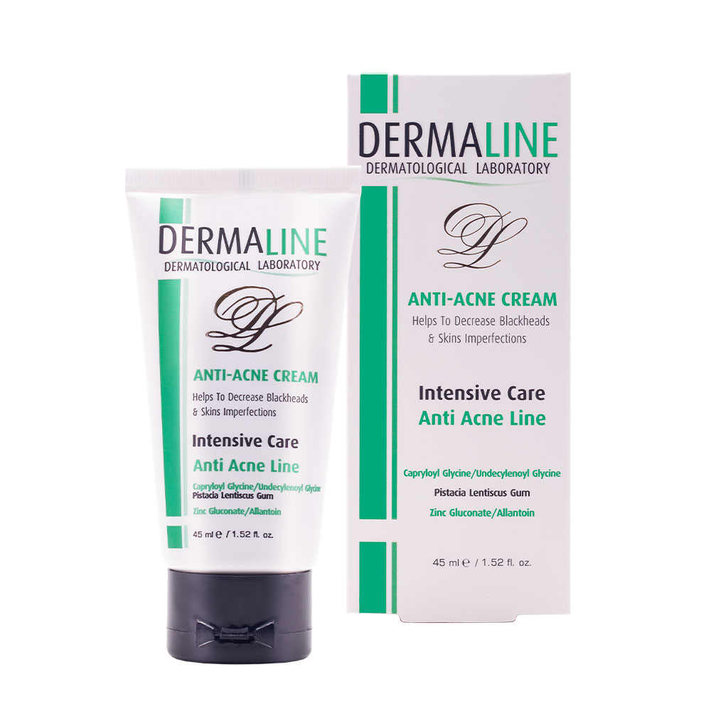 درمالاین کرم پوست های جوش دار 45 میلی لیتری Dermaline Anti Acne Cream 45 ml