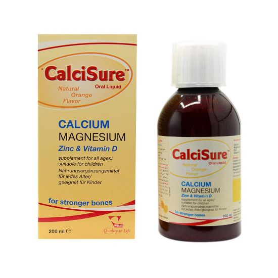 سوسپانسیون خوراکی کلسی کر Calcisure