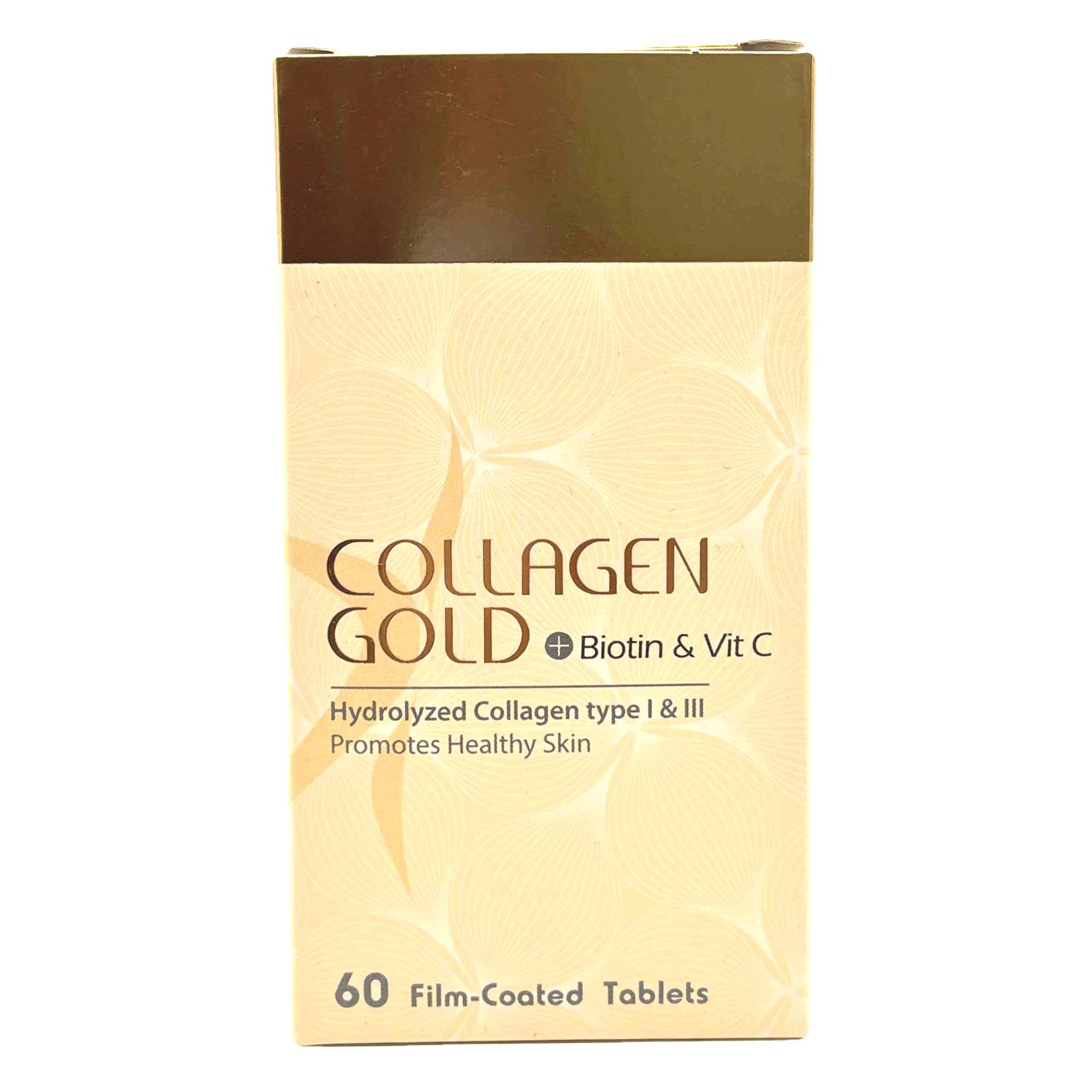 کلاژن گلد بیوتین و ویتامین سی ۶۰عدد Collagen Gold And Biotin And Vit C 60 tablets