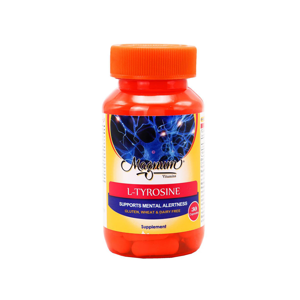 ال تیروزین۳۰عدد L tyrosine 30 capsules