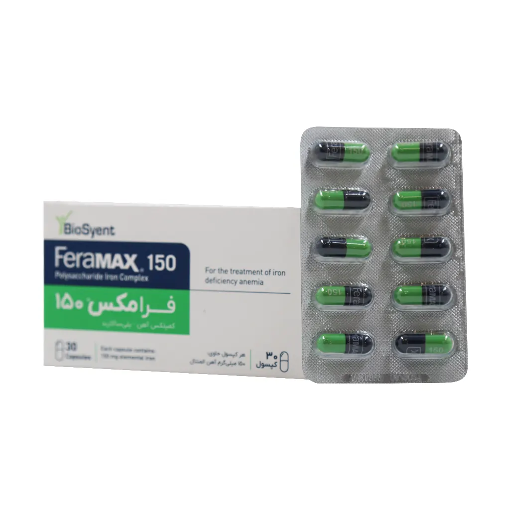 فرامکس  ۱۵۰کپسول ۳۰عدد Feramax 150 capaules30