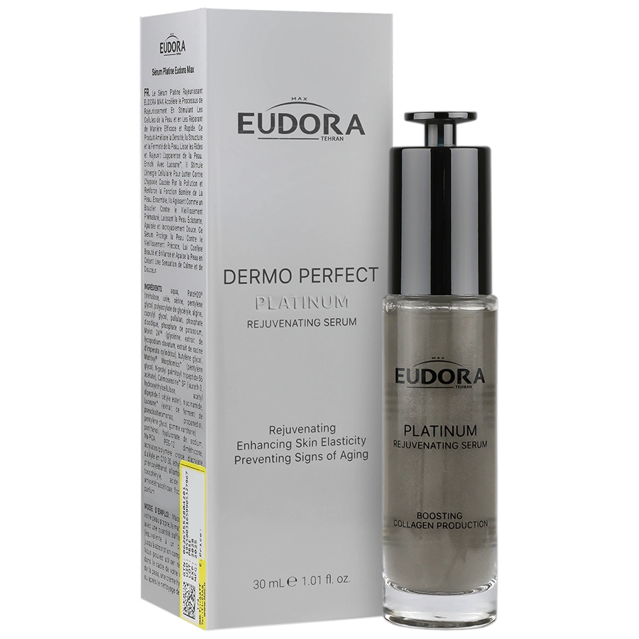 سرم پلاتینیوم ادورا Eudora Dermo Perfect Platinum Rejuvenating Serum