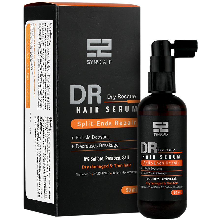 سرم موی نازک و شکننده ساین اسکالپ Synscalp Split Ends Repair Hair Serum