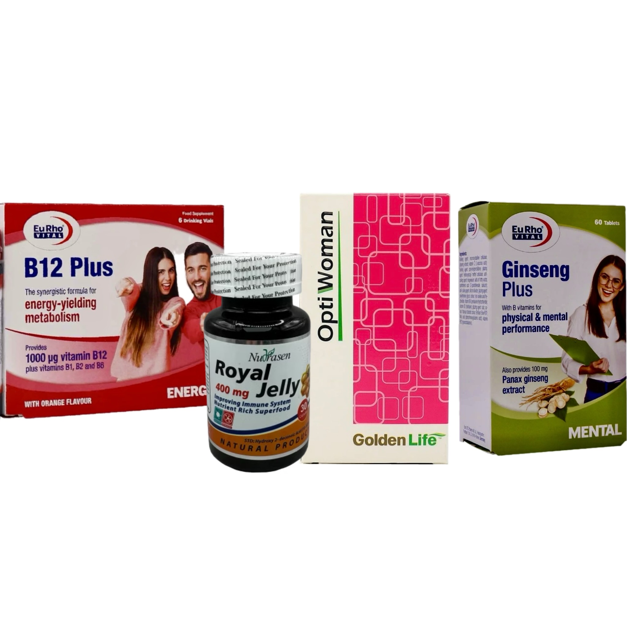 پکیج لاکچری ویژه افزایش انرژی زنانه Package women