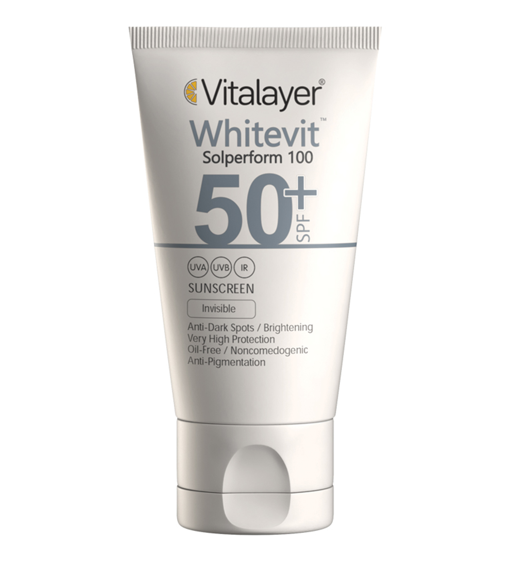 ضد آفتاب بی رنگ مدل وایت ویت 40میل Vitalayer Whitevit Invisible Sunscreen 40ml