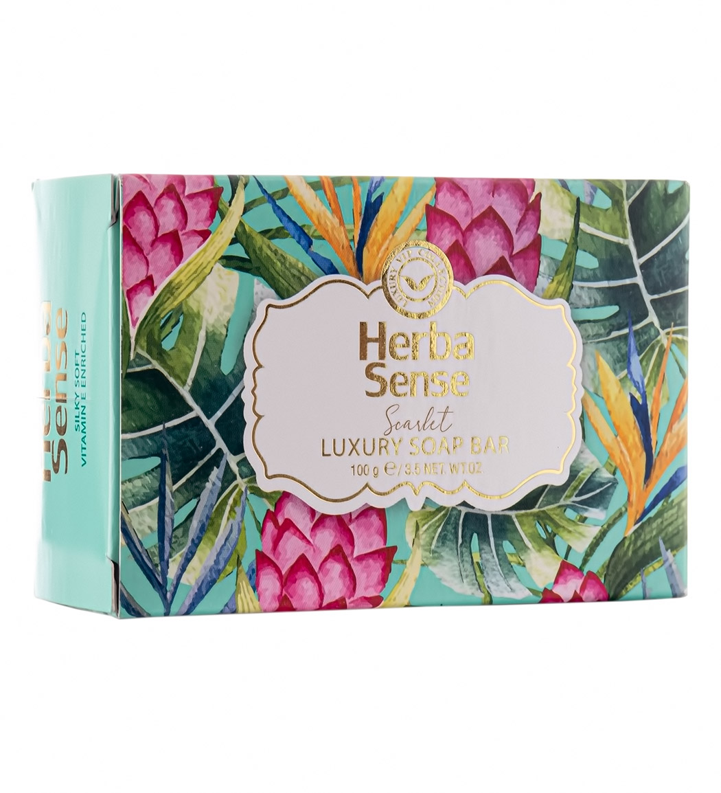 صابون سبز Scarlet با رایحه چای سبز هرباسنس Ardene Herba Sense Soap Scarlet