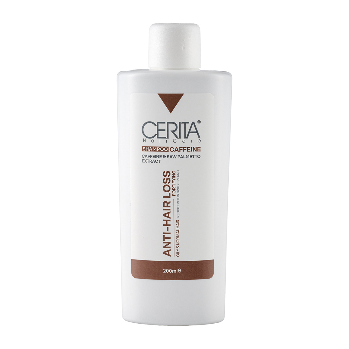 شامپو تقویت کننده و ضد ریزش کافئین Cerita Anti Hair Loss Fortifying Shampoo With Caffeine