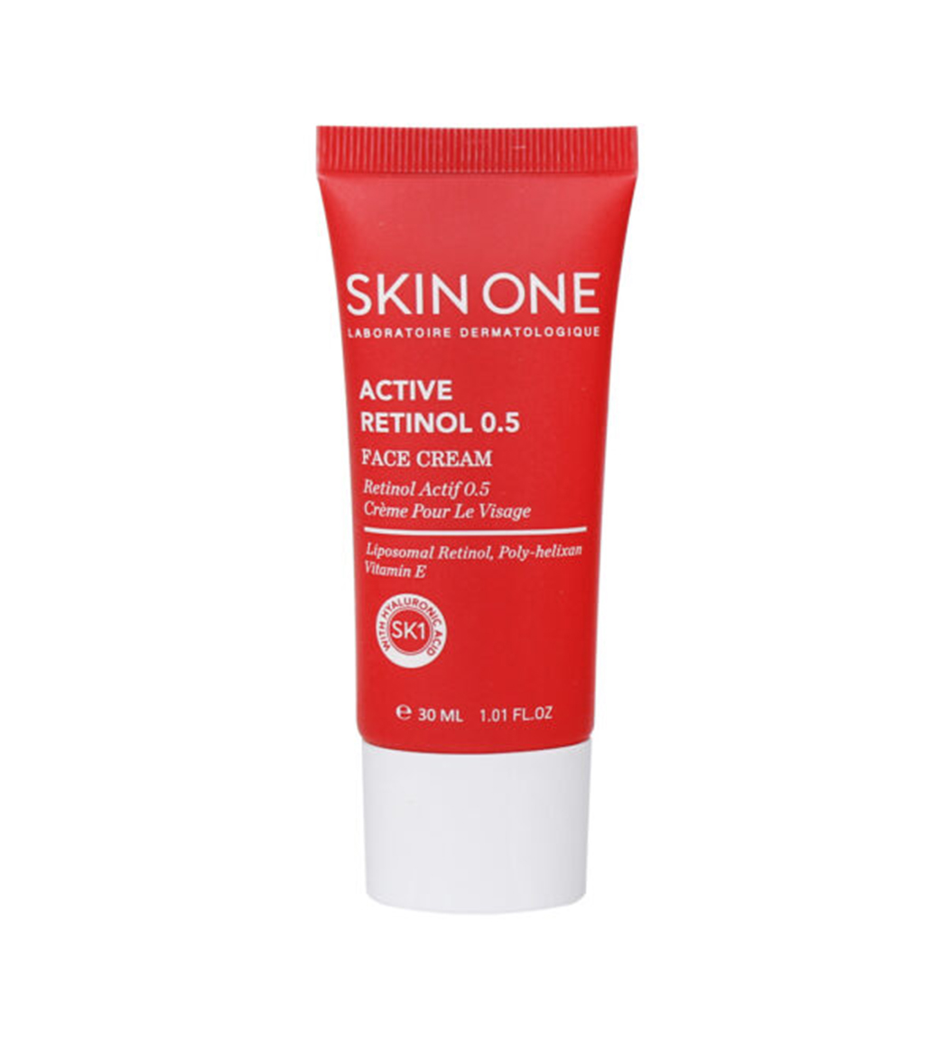 کرم صورت حاوی رتینول 0.5 درصد حجم 30 میلی لیتر Skin One Active Retinol 0.5 Face Cream 30ml
