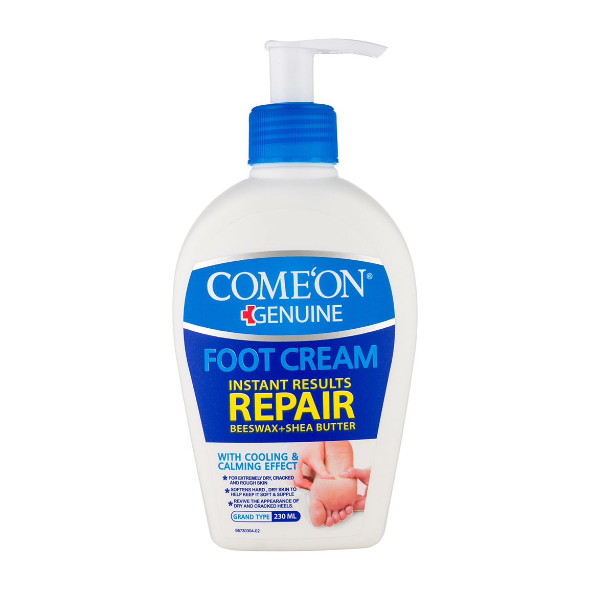 کرم ترک پا خنک کننده و آرامش بخش Comeon Foot Cream