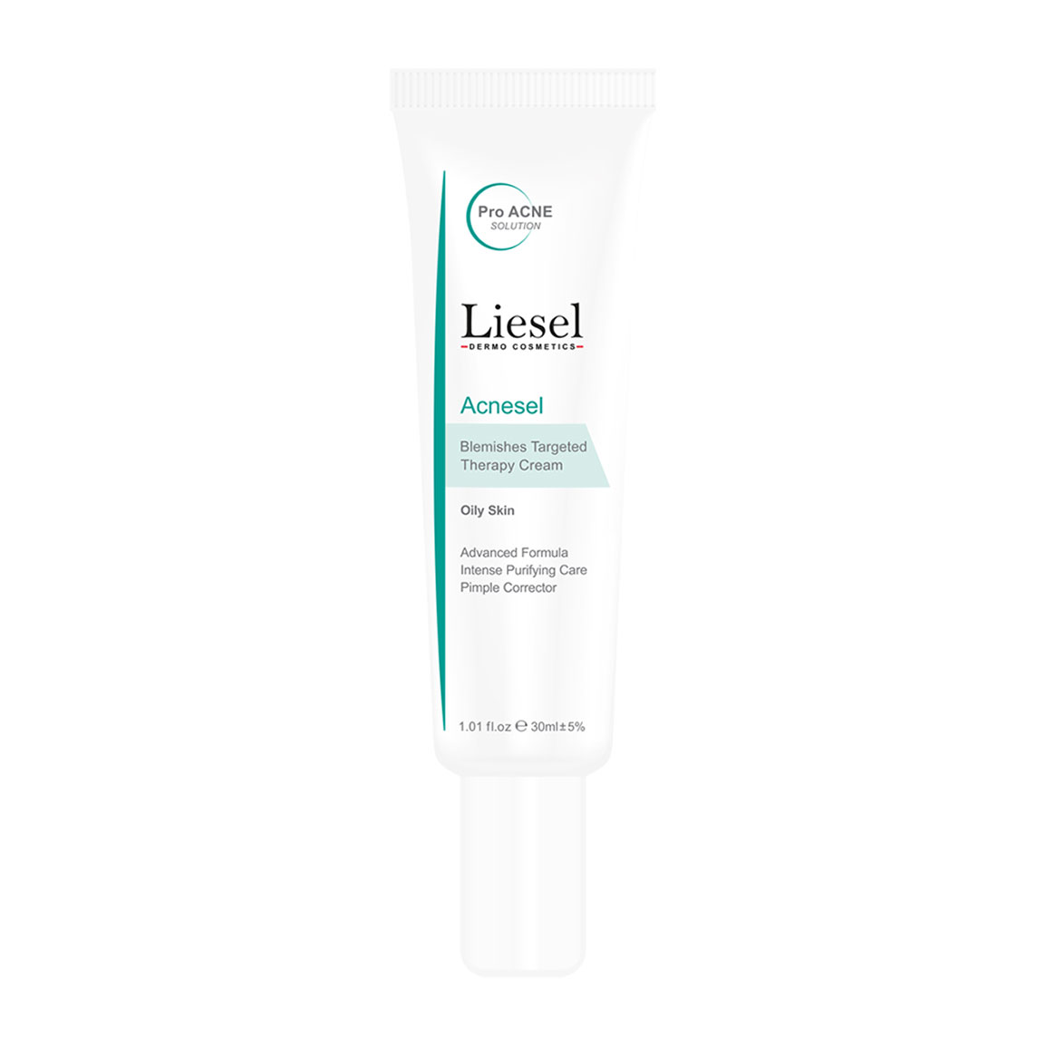 کرم ضد آکنه قوی مناسب پوست چرب حجم 30 میلی لیتر Liesel Anti Acne Cream For Oily Skin 30ml