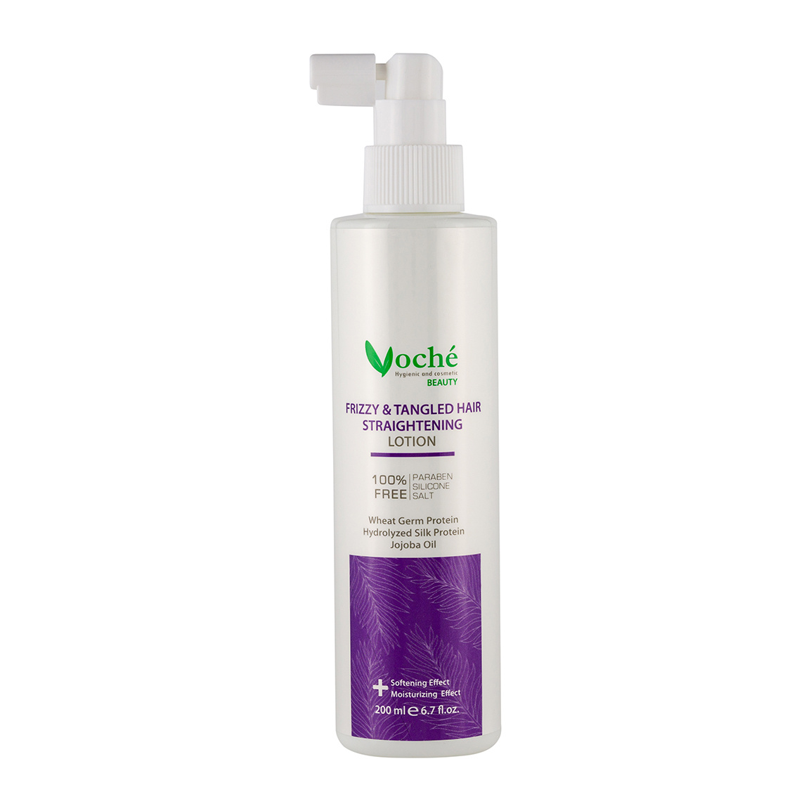 لوسیون نرم کننده مناسب موهای وز و گره خورده 200 میل Voche Hair Smoothener Spray 200ml
