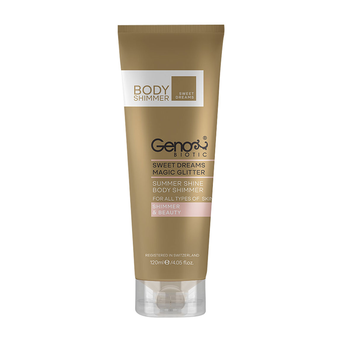 براق کننده بدن Geno Biotic Summer Shine Body Shimmer 120ml