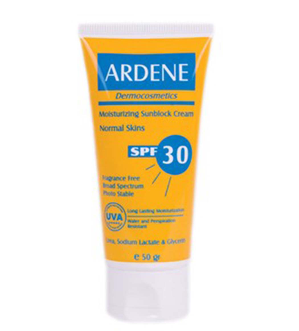 كرم ضد آفتاب و مرطوب کننده اس پی اف 30 ardene spf30 moisturizing sunblock cream