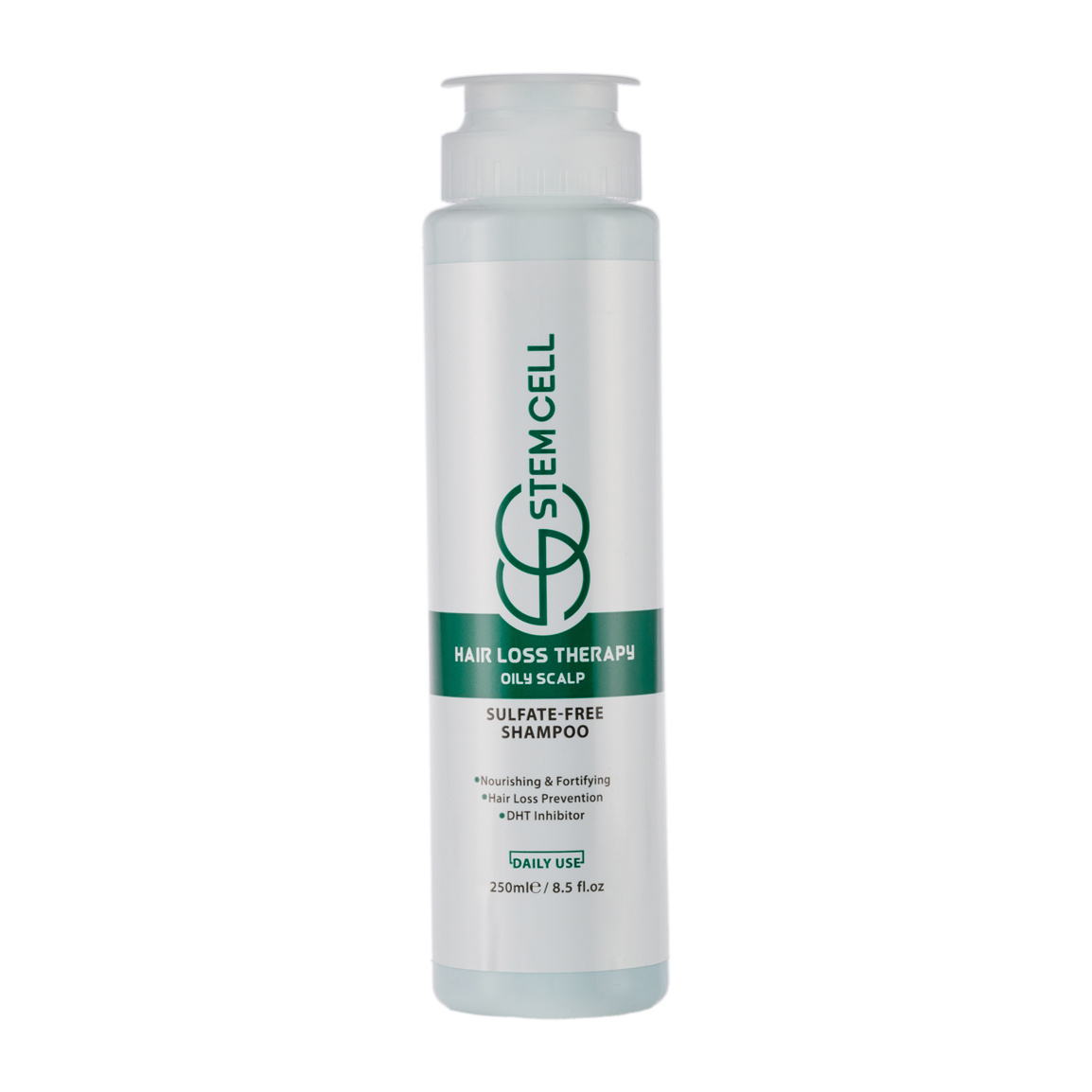 شامپو ضد ریزش و تقویت کننده موهای چرب 250میل Stem Cell Hair Loss Therapy Shampoo For Oily Hair 250ml