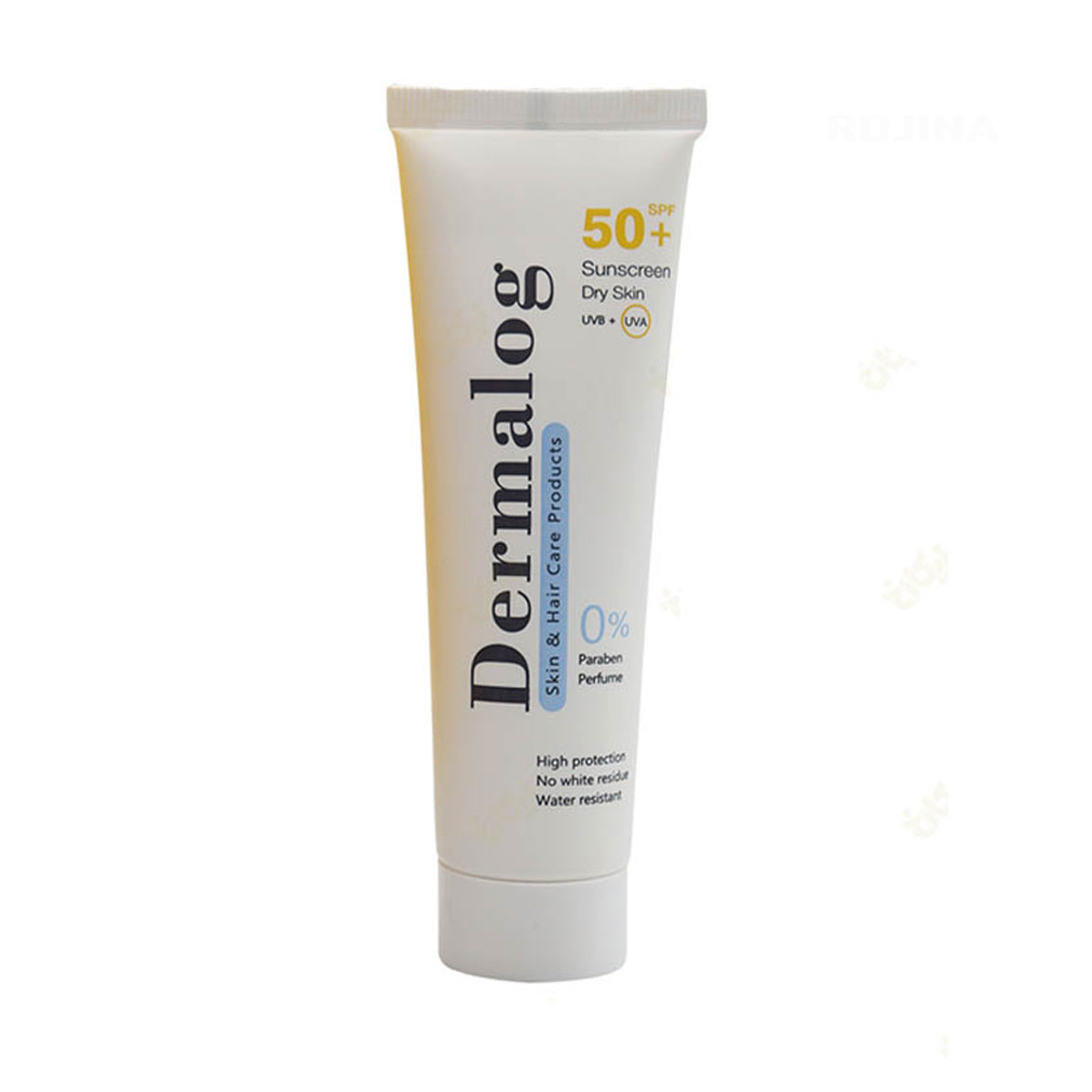 کرم ضد آفتاب بی رنگ مناسب پوست خشک SPF50 حجم 50میل Dermalog Invisible Sunscreen For Dry Skin 50ml