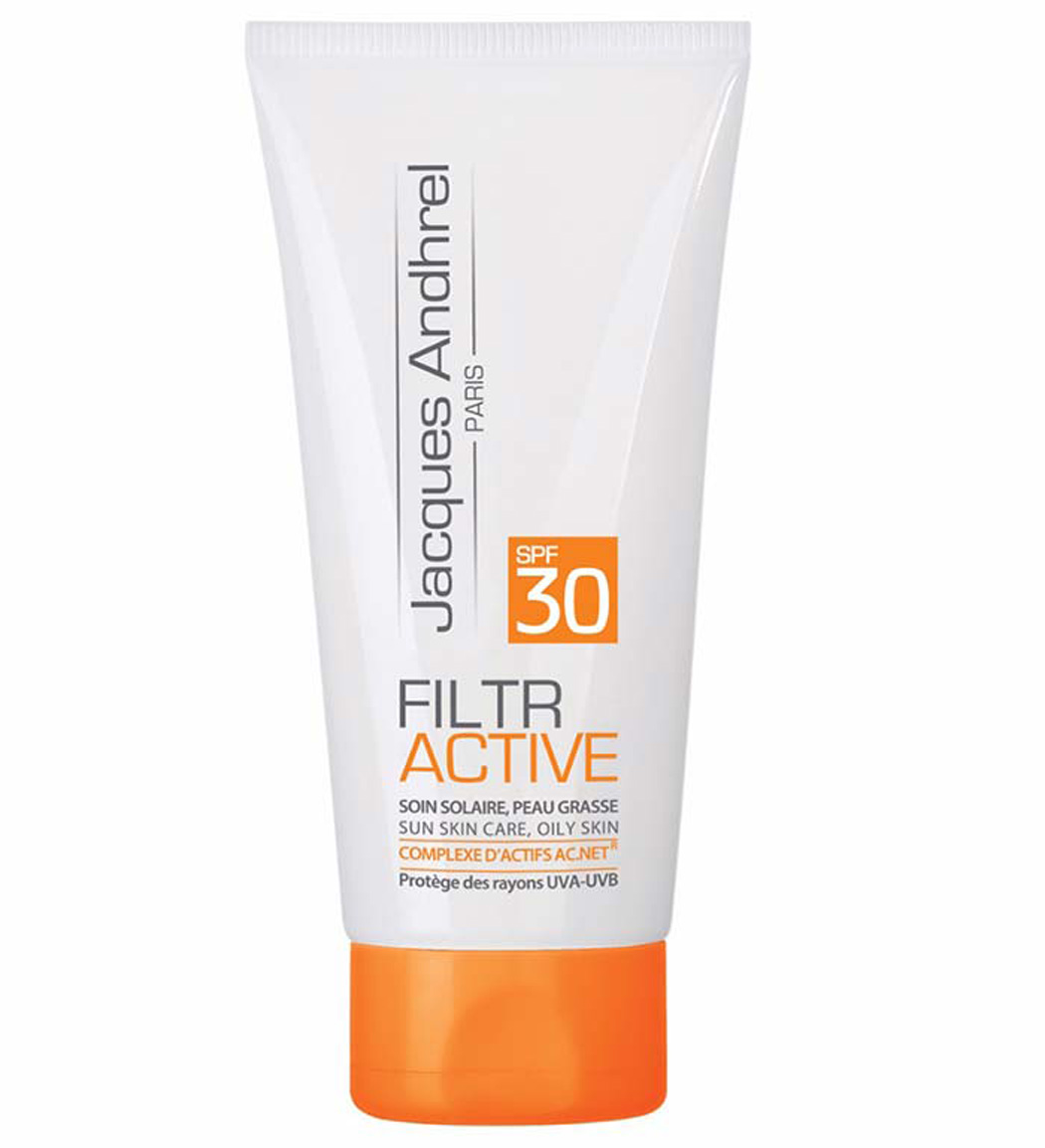 کرم ضد آفتاب پوست چرب SPF 30 Jacques andhrel paris Sunscreen CREAM SPF 30 For oily Skin