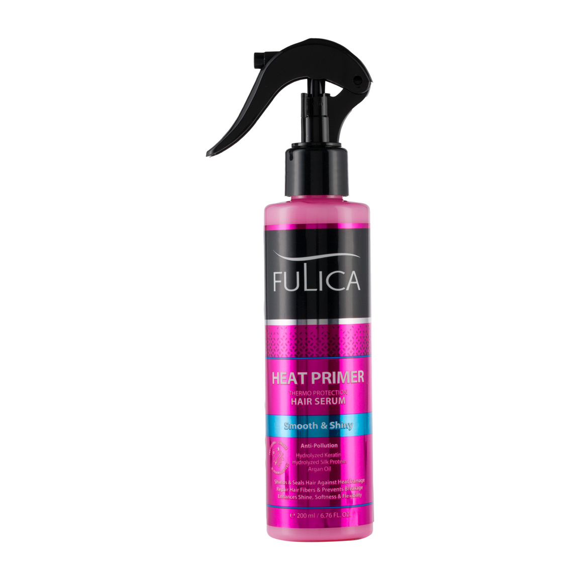 اسپری محافظ حرارتی مو 200 میلی لیتر Fulica Heat Primer Hair Serum 200ml