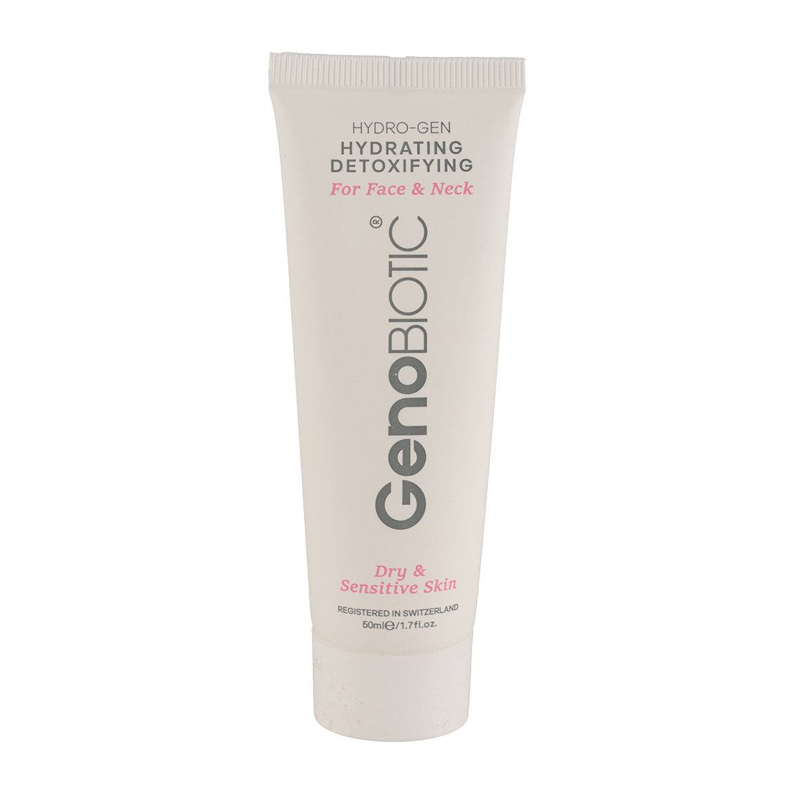 کرم مرطوب کننده و دتوکسیفای کننده صورت و گردن پوست های خشک و حساس Geno Biotic Hydrating And Detoxifying Face And Neck Cream For Dry And Sensitive Skin 50ml