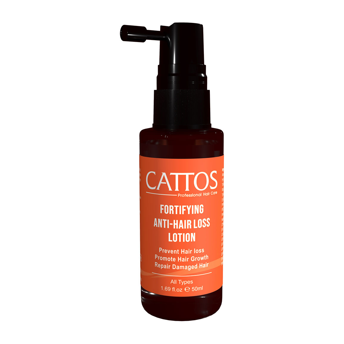 تونیک ضد ریزش مو مناسب انواع مو 50میل Cattos Fortifying Anti Hair Loss Lotion 50ml