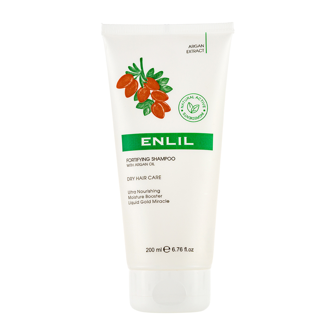 شامپو مو تقویت کننده حاوی روغن آرگان حجم 200 میلی لیتر Enlil Fortifying Shampoo With Argan Oil 200ml