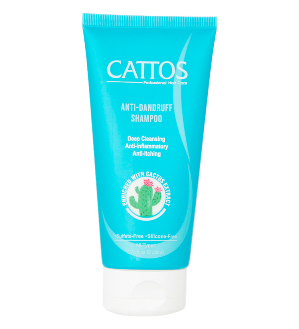 شامپو ضد شوره 200میل Cattos Anti Dandruff Shampoo 200ml
