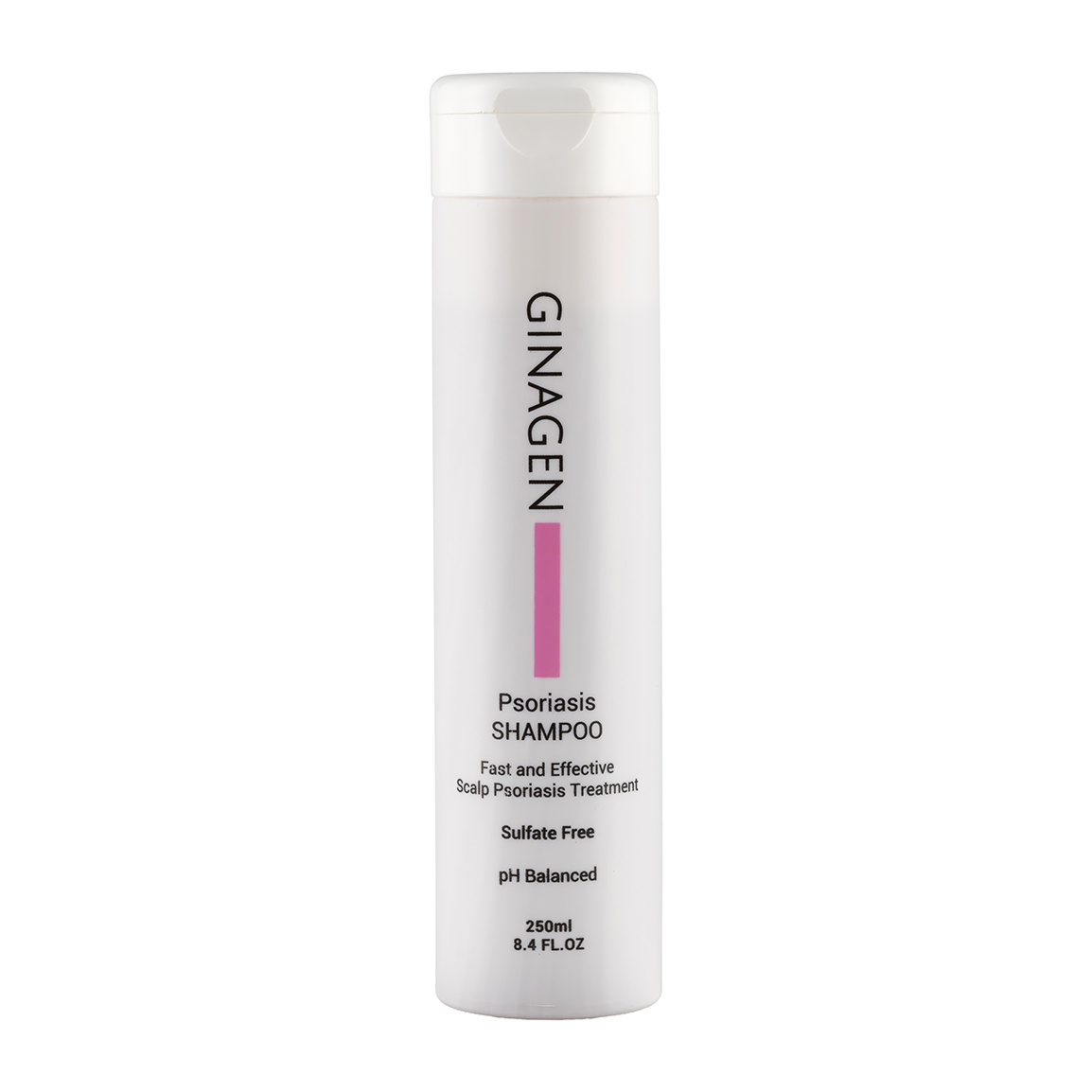 شامپو پسوریازیس فاقد سولفات حجم 250 میلی لیتر Ginagen Psoriasis Shampoo 250 ml