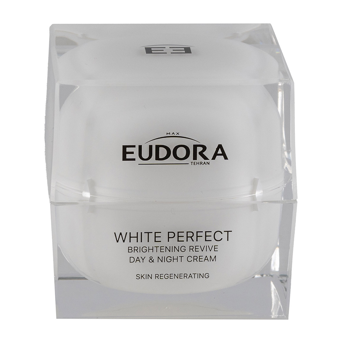 ادورا کرم ضد لک مدل Brightening Revive سری White Perfect حجم 50 میلی لیتر Eudora Max White Perfect Brightening Revive Cream 50 ml
