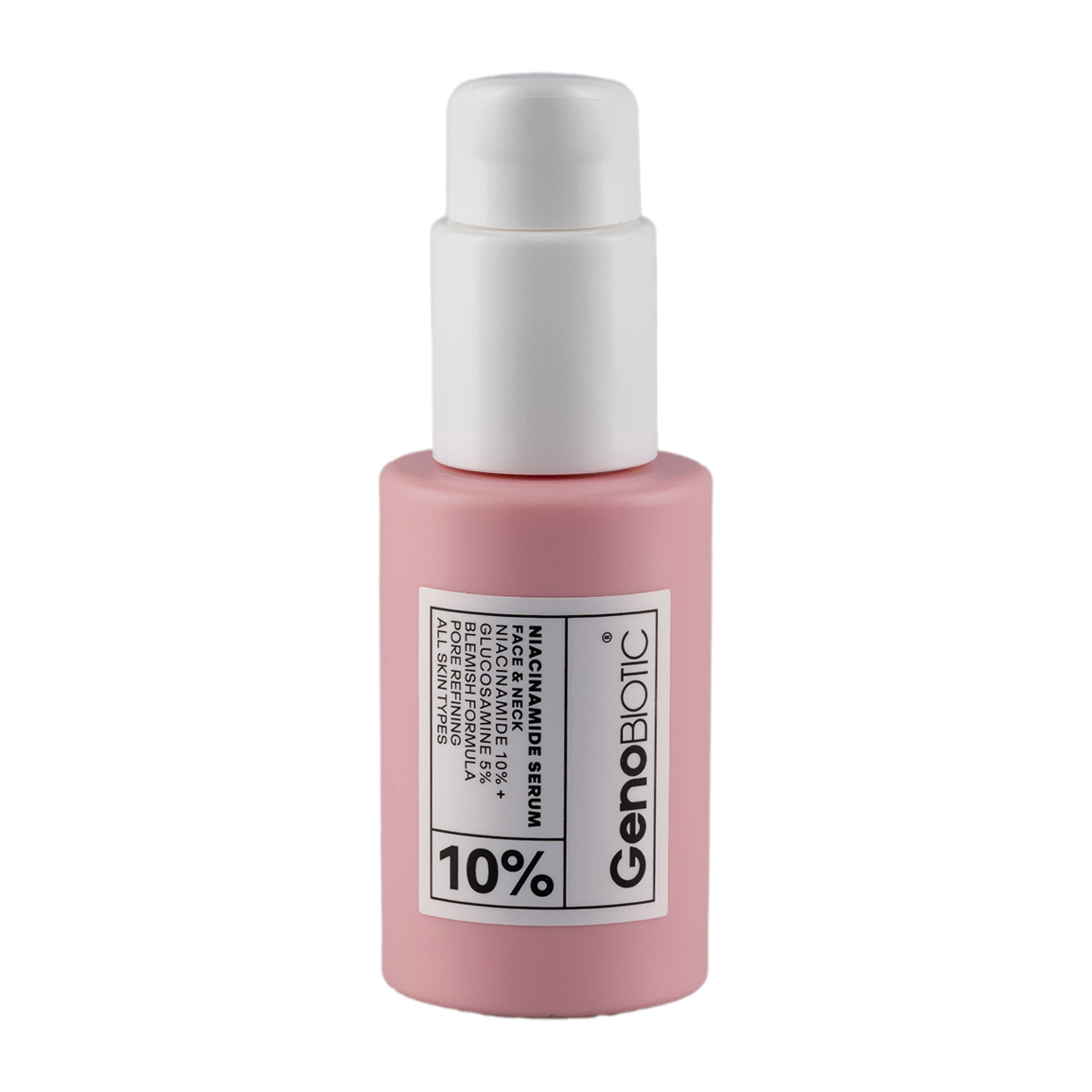 سرم نیاسینامید مناسب انواع پوست حجم 30 میلی لیتر Geno Biotic Niacinamide Serum 30 ml