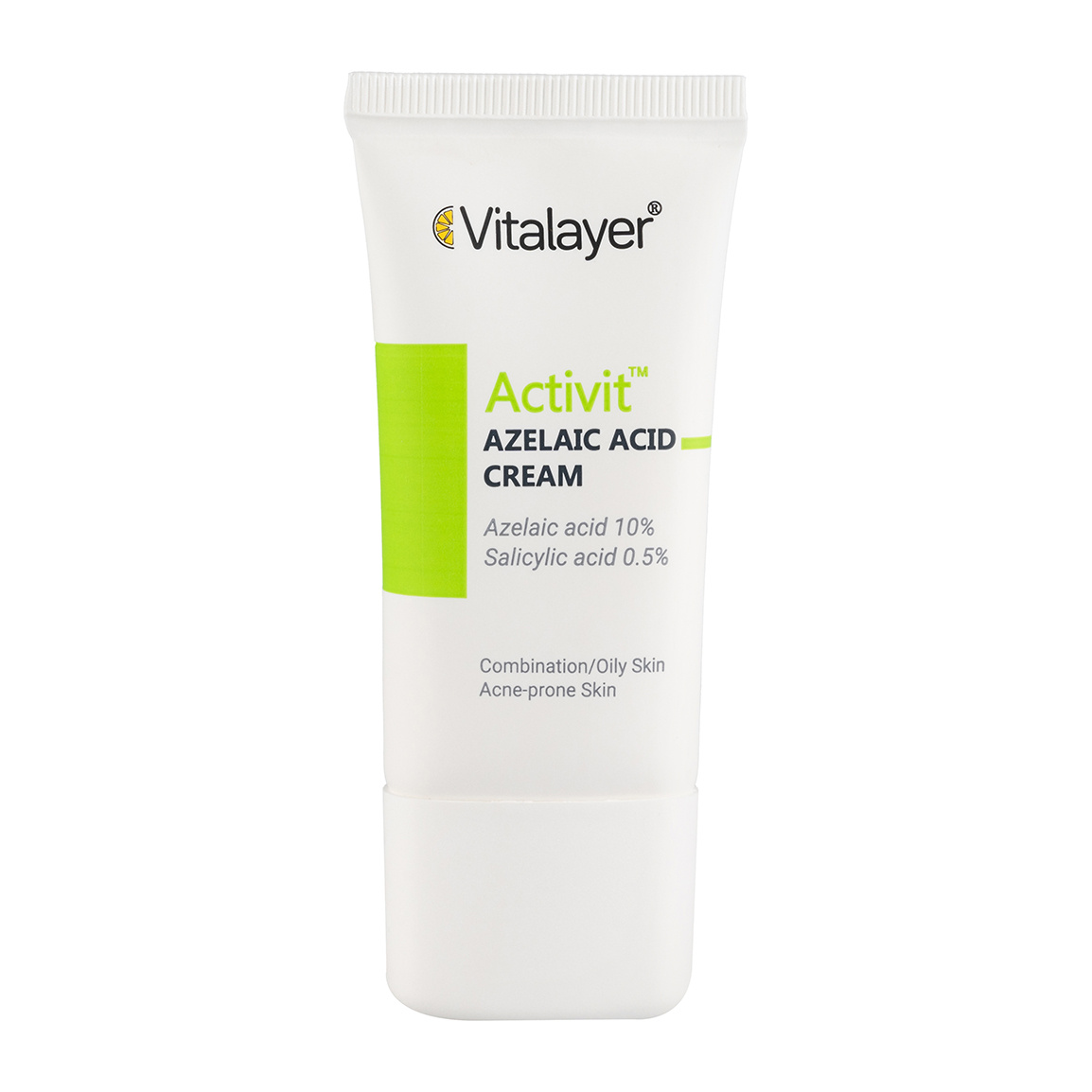 کرم آزلائیک اسید 10 درصد مدل Activit حجم  30 میلی لیتر Vitalayer Activit Azalaic Acid Cream 30 ml