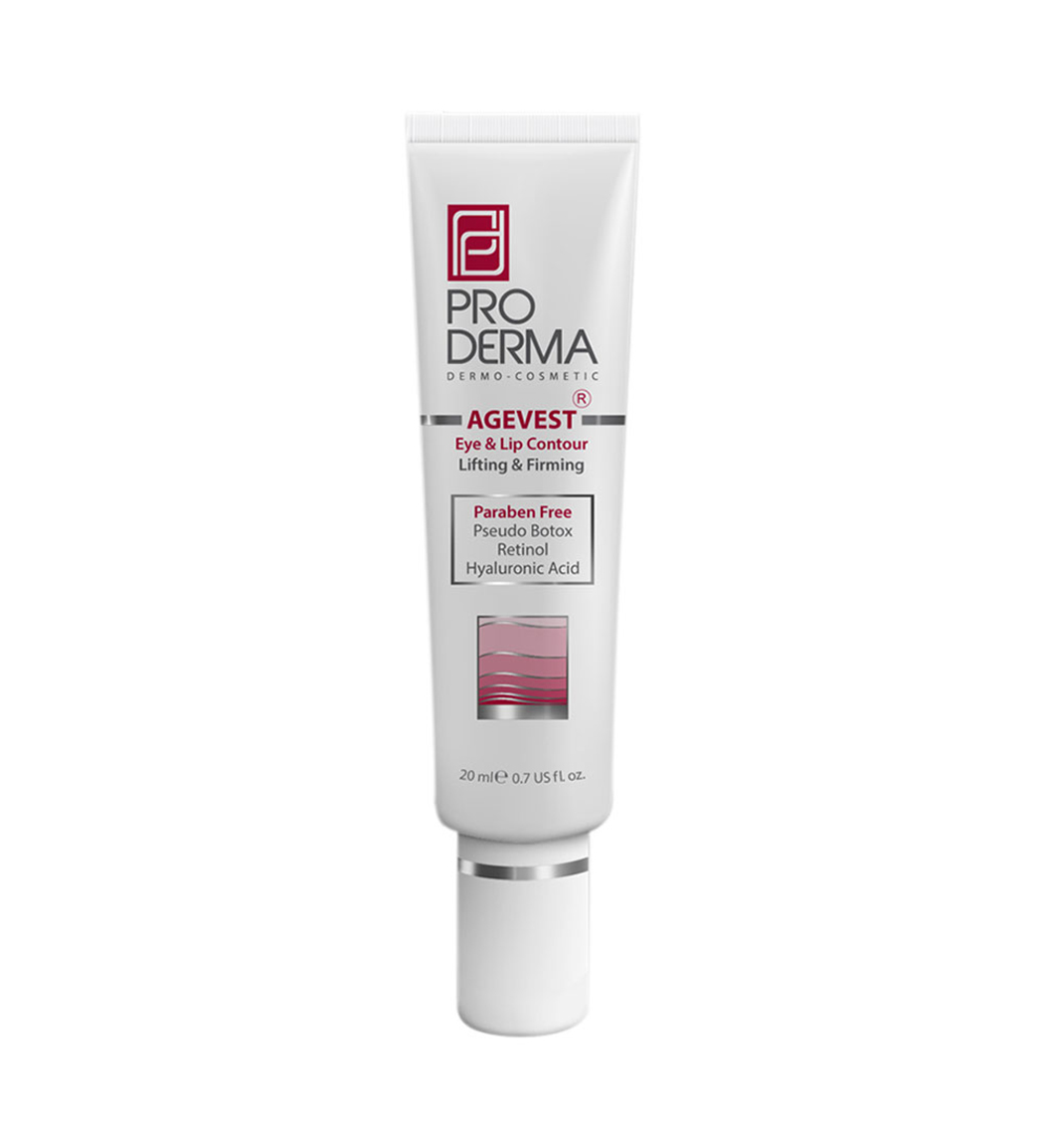 کرم ضدچروک دور چشم و دور لب 20 میل Proderma Eye And Lip Contour Anti Wrinkle 20ml