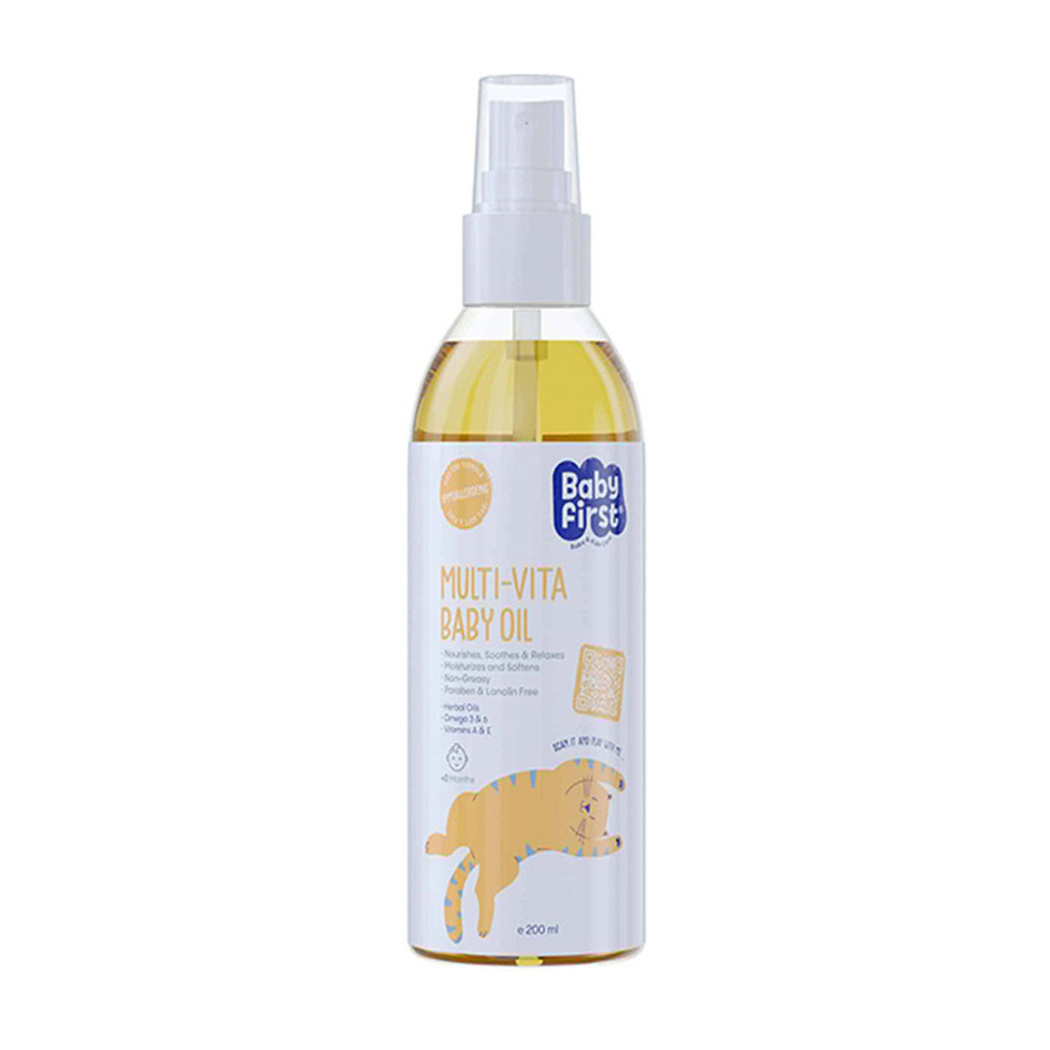 روغن بچه ویتامینه seagull herbal baby oil