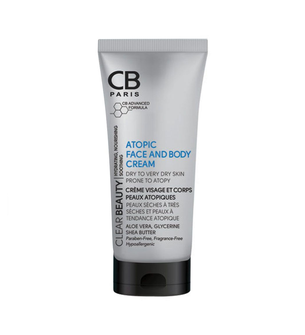 کرم امولیانت صورت و بدن پوست خشک و خیلی خشک 200میل CB Atopic Face And Body Cream For Dry And Very Dry Skin 200ml