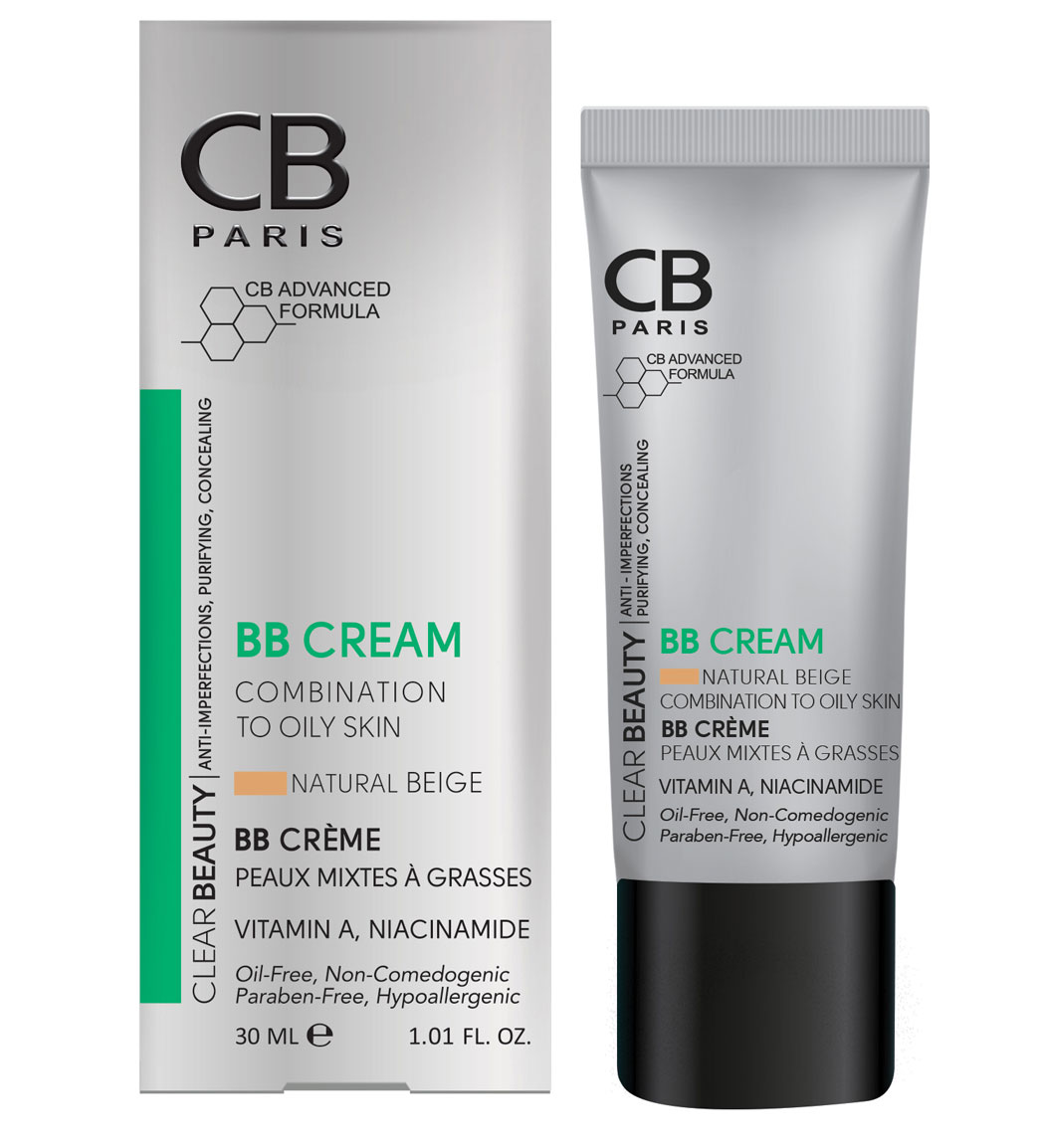 بی بی کرم فاقد چربی 30میل بژطبیعی CB BB Cream Oil Free 30ml