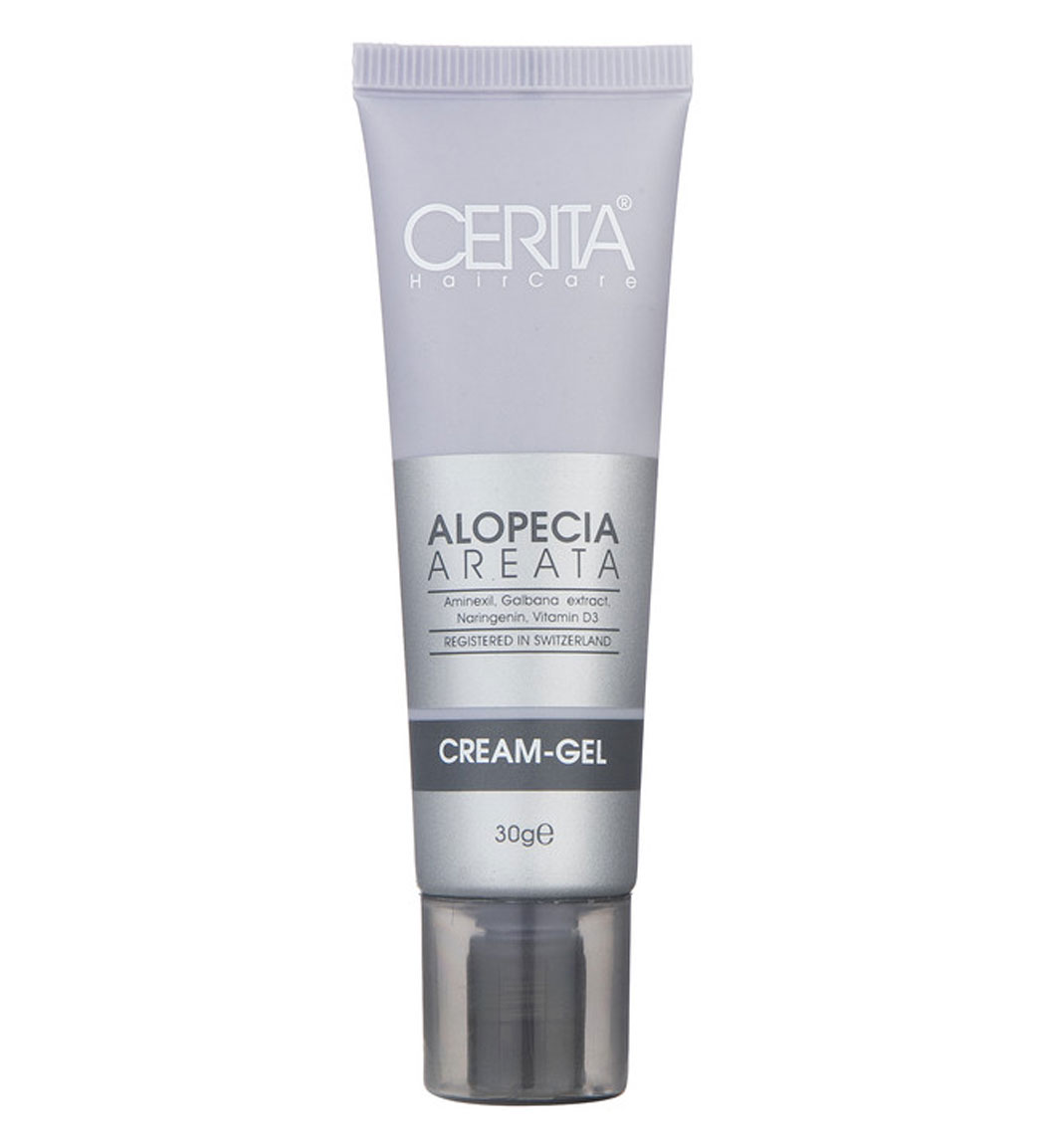 کرم ژل ریزش مو سکه ای آلوپسی آره آتا Cerita Alopecia Areata Cream Gel
