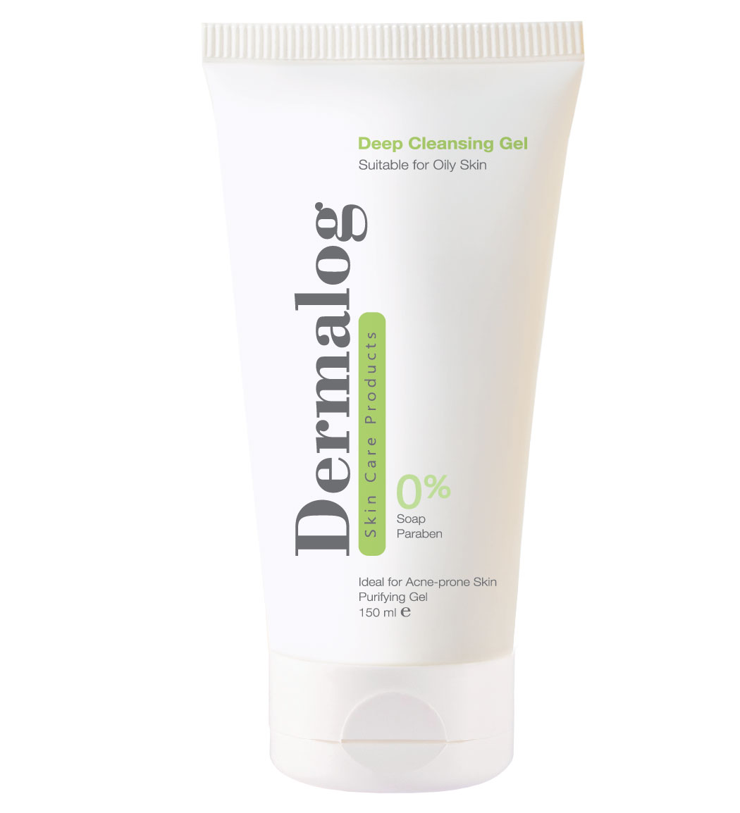 ژل شستشو پوست چرب 150میل Dermalog Facial Deep Cleansing Gel For Oily Skin 150ml
