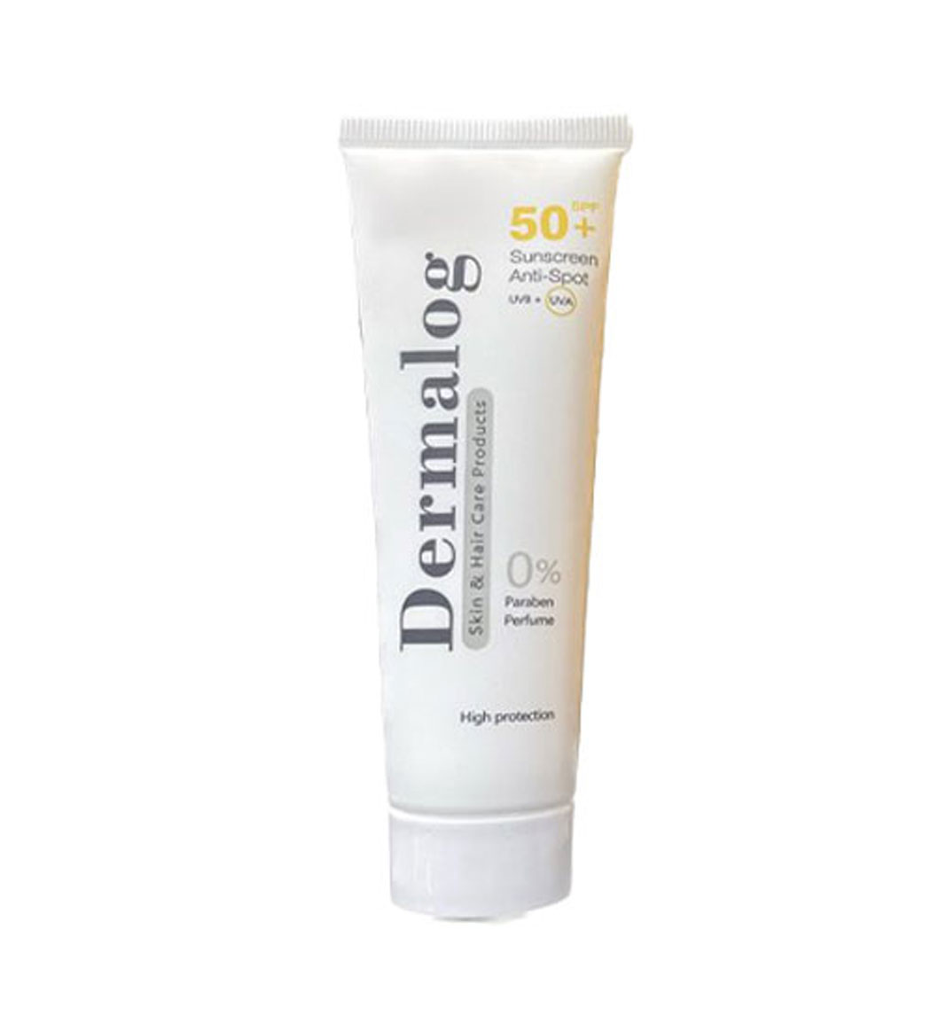 ضد آفتاب بی رنگ دارای SPF 50 حجم 50میل Dermalog Invisible Sunscreen SPF50 50ml