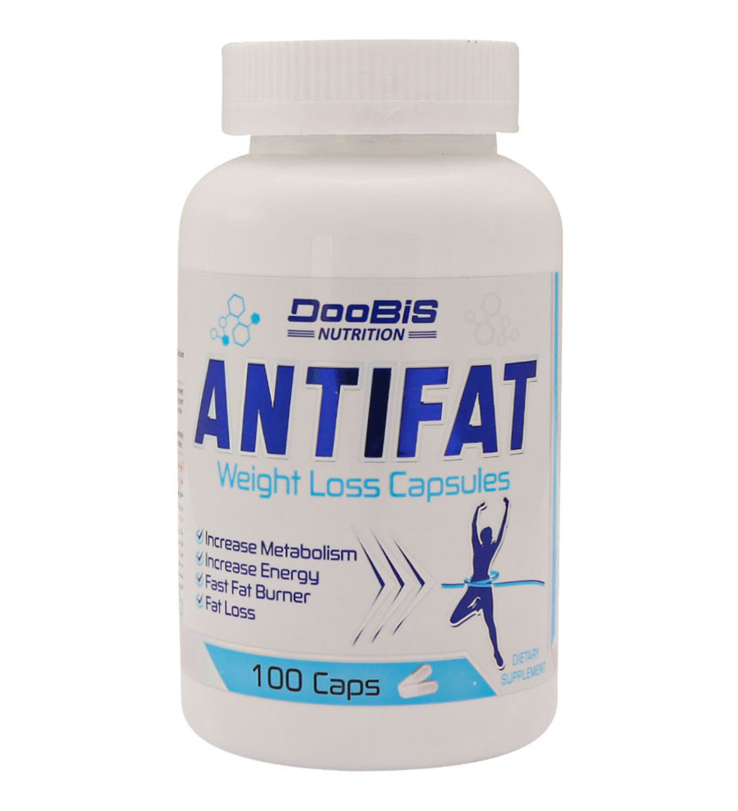 کپسول Antifat بسته 100 عددی Doobis Antifat 500 mg 100 Caps