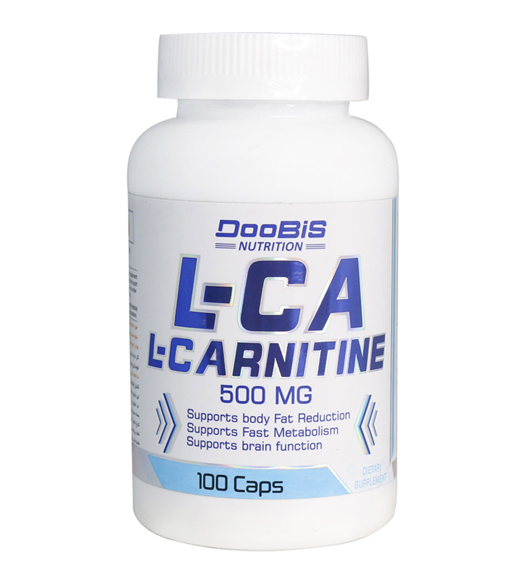 کپسول L Carnitine 500 بسته 100 عددی Doobis L Carnitine 500 Mg 100 Caps